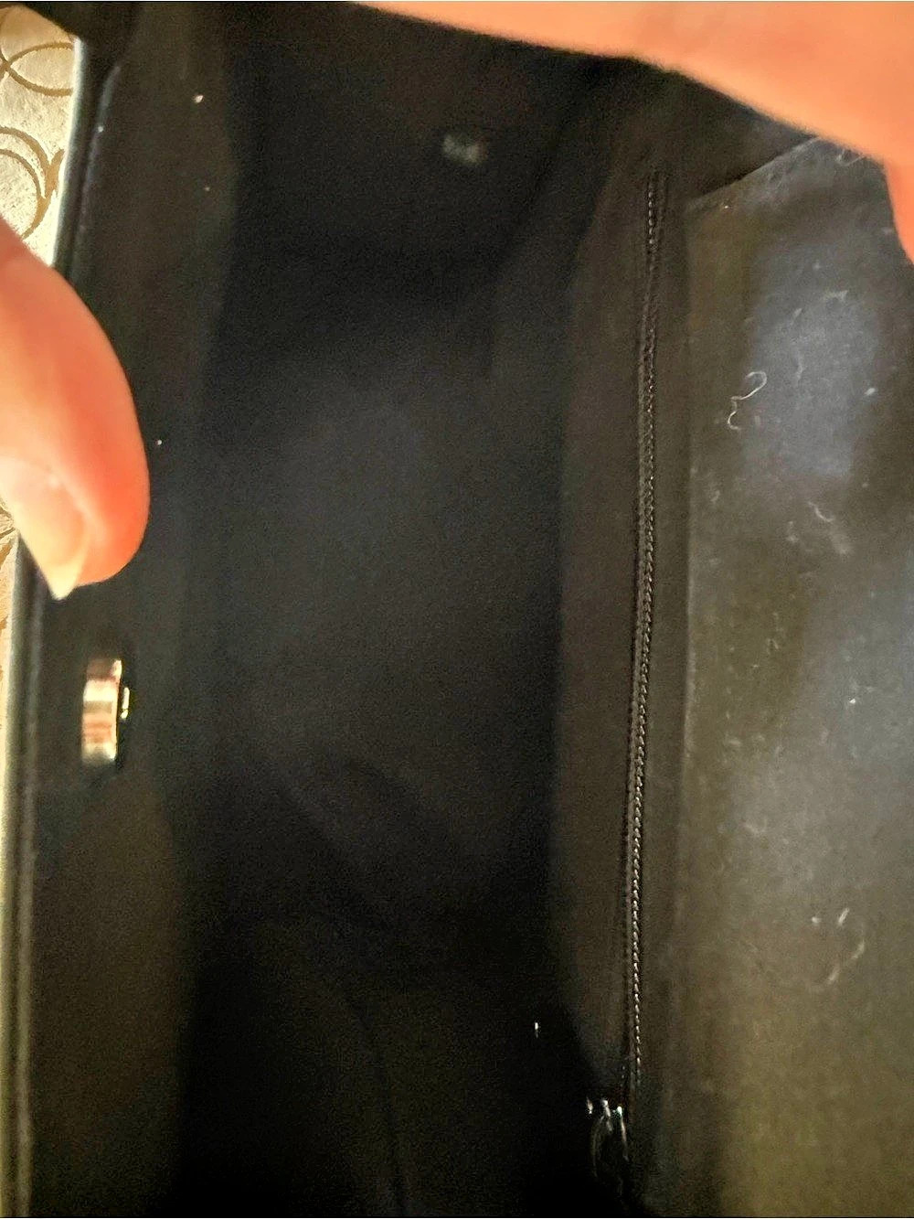 Vintage Kate Spade Sam Bag Black Nylon Tote Y2K Early 2000s Near Mint - Picture 11 of 14